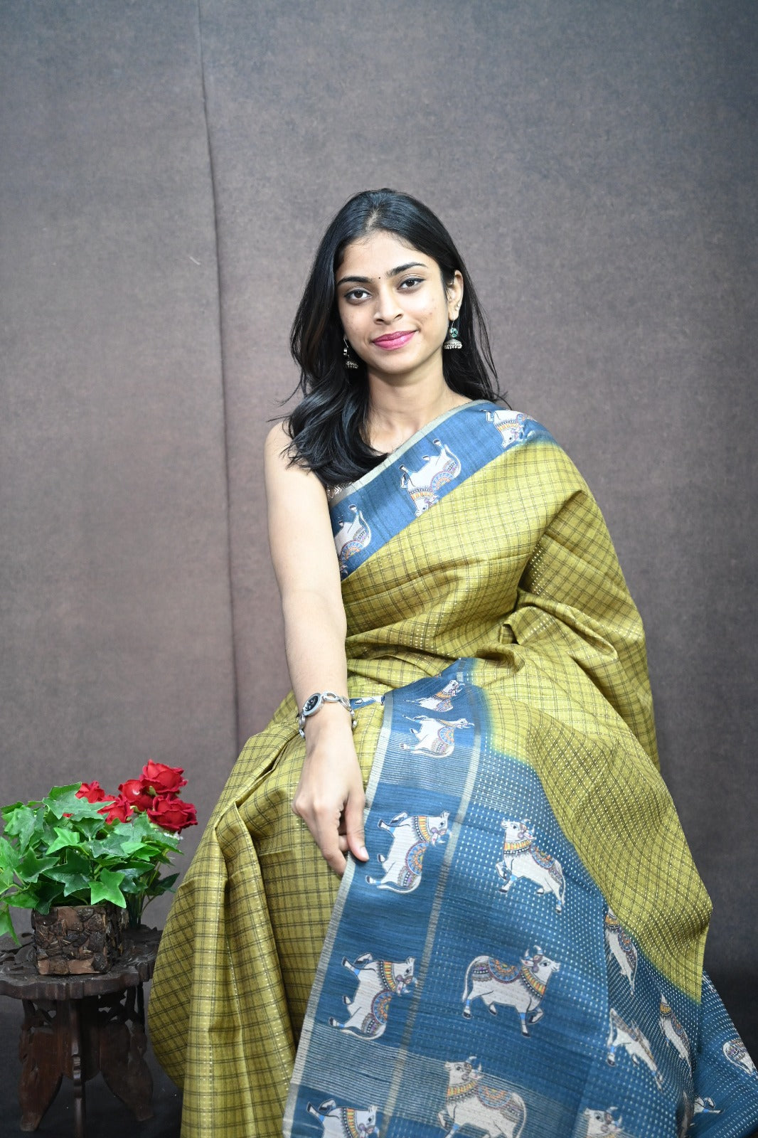 Tusser Weaving
