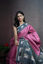 Tusser Weaving Saree
