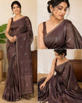 Matka Tissue Tussar Silk Saree
