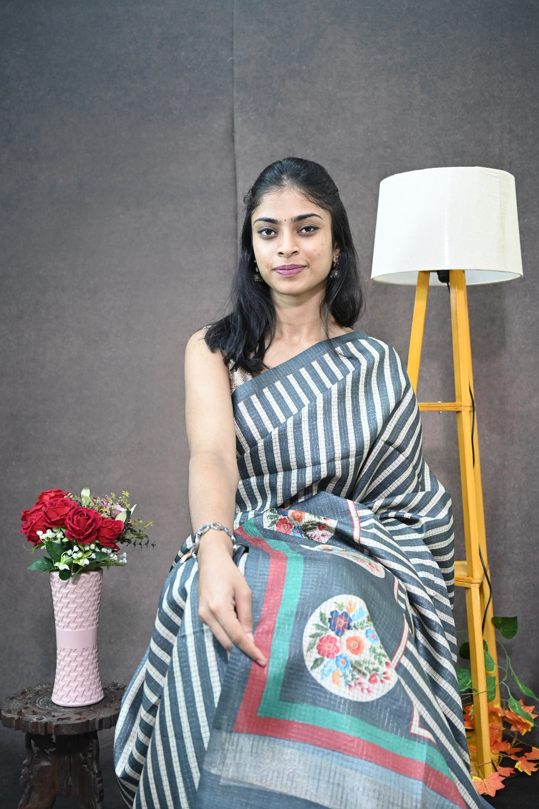 Tussar saree