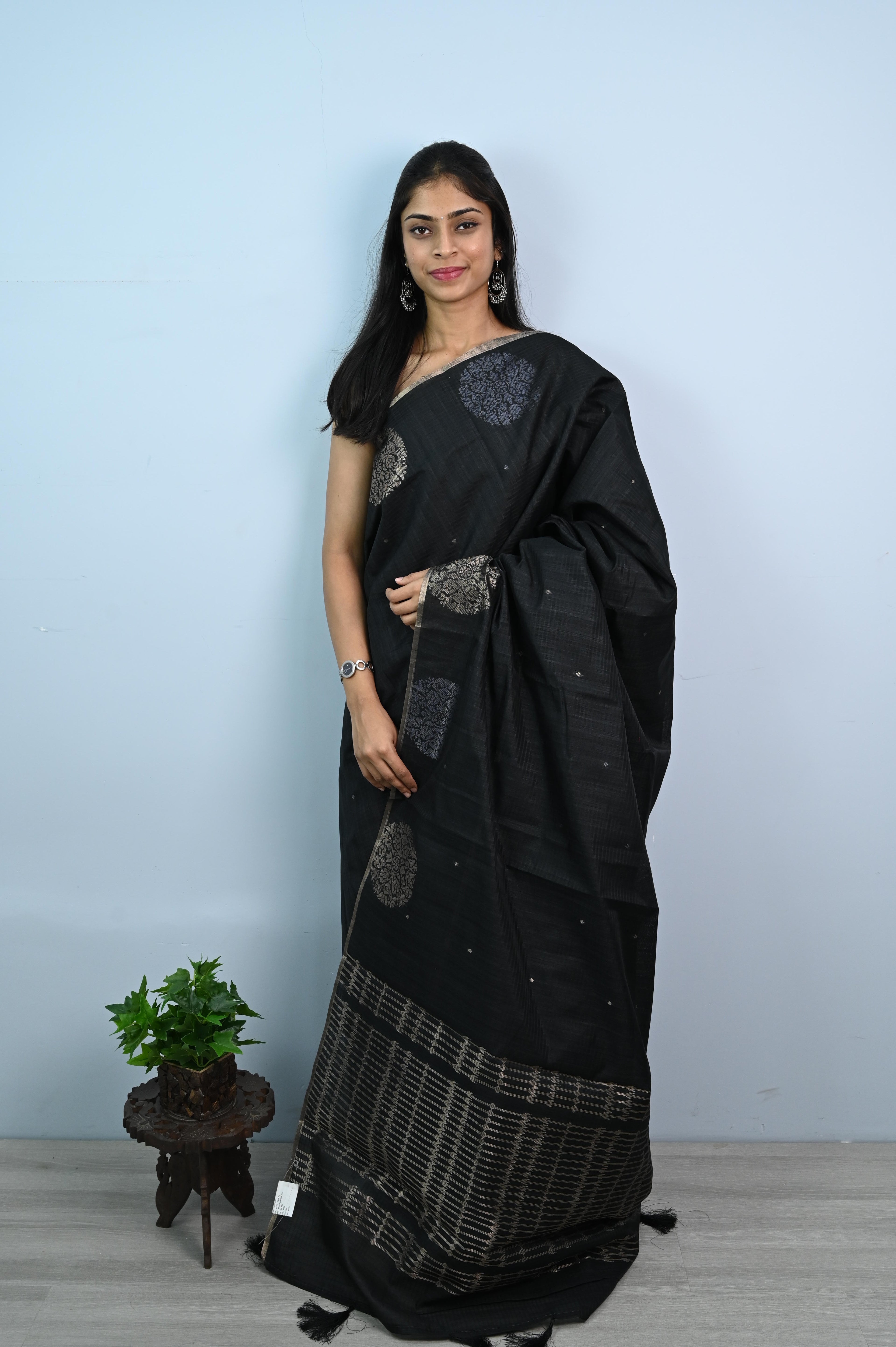 Jute Silk Saree