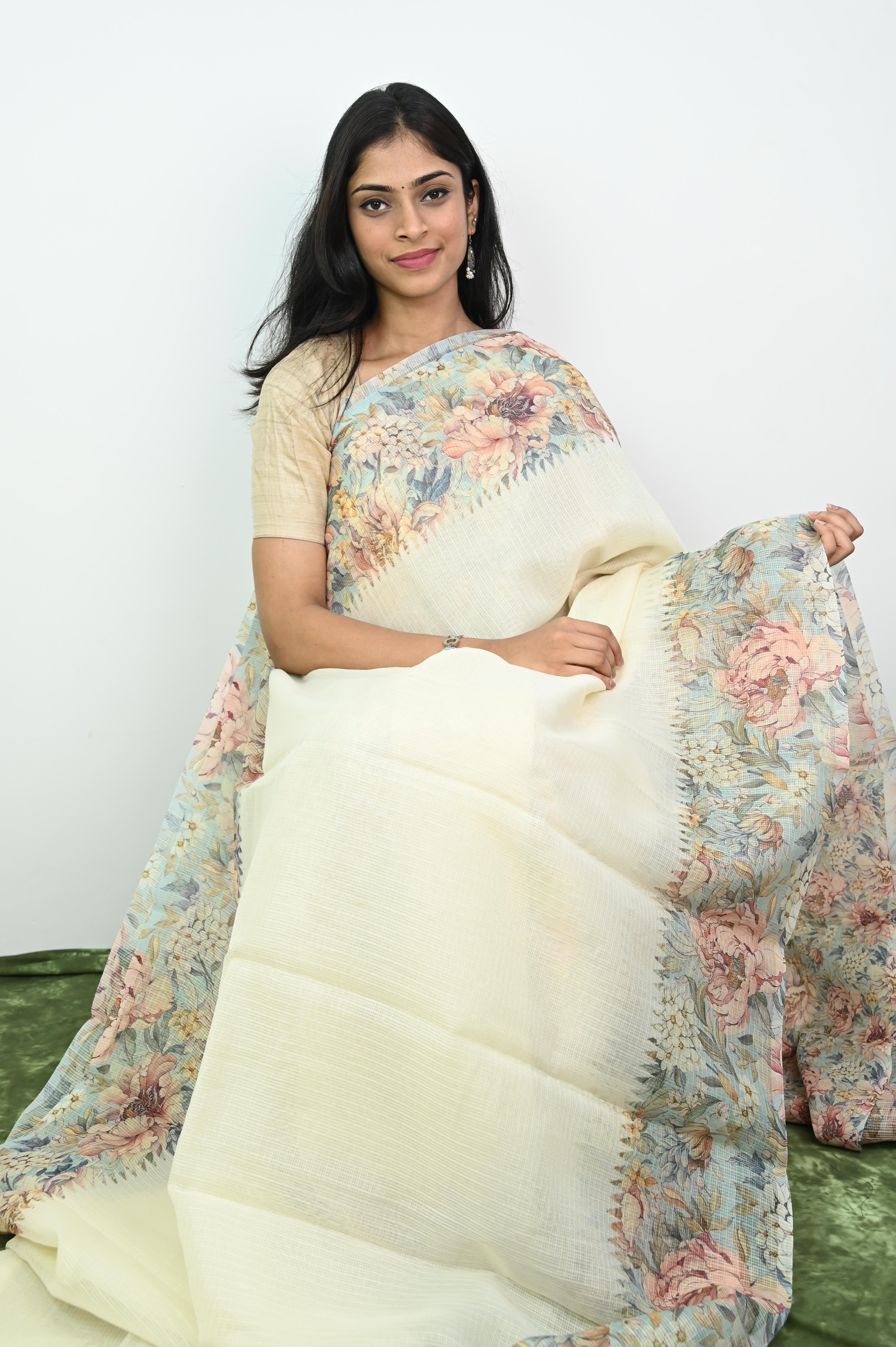 Kota checks saree