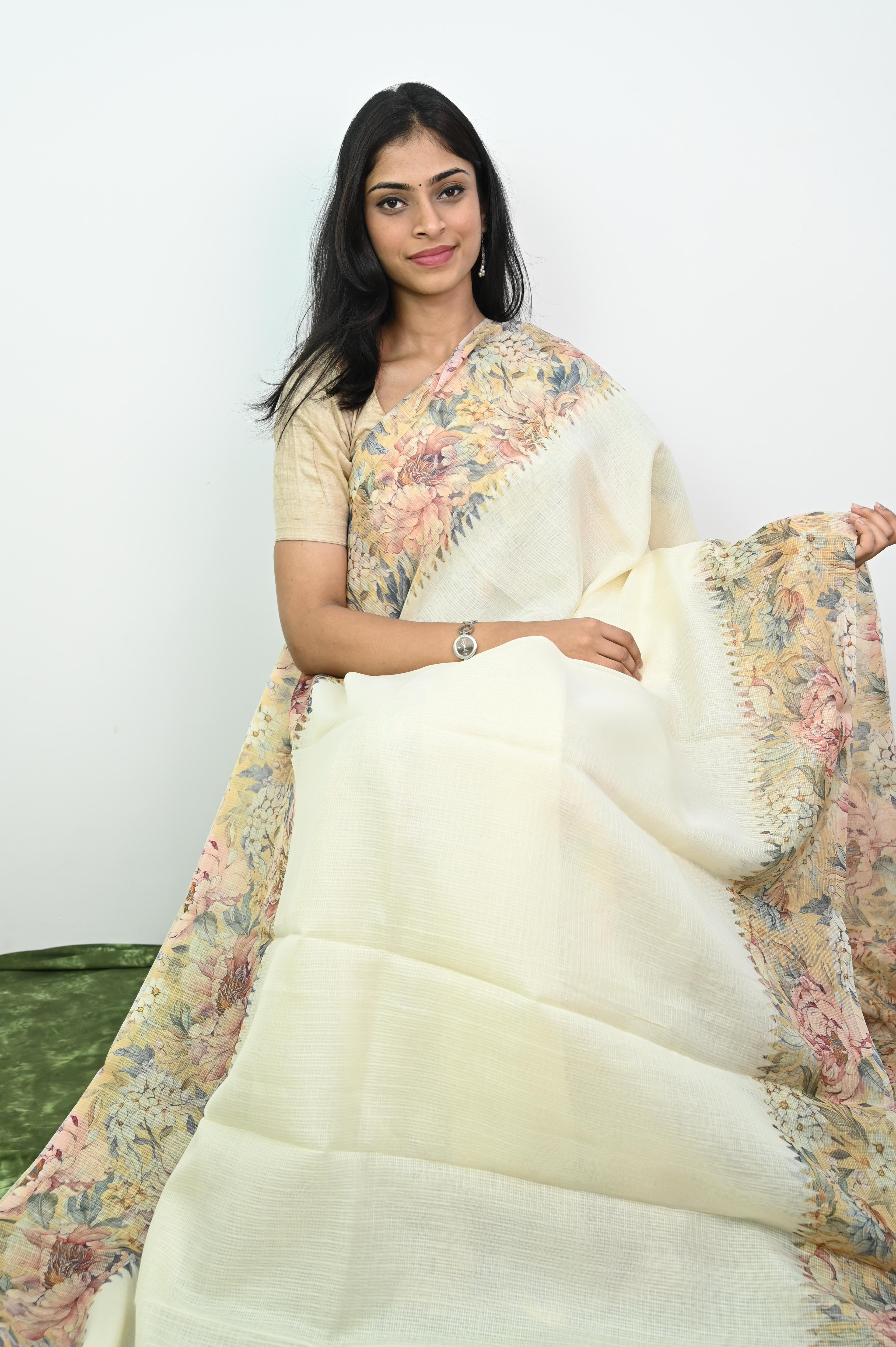 Kota checks saree