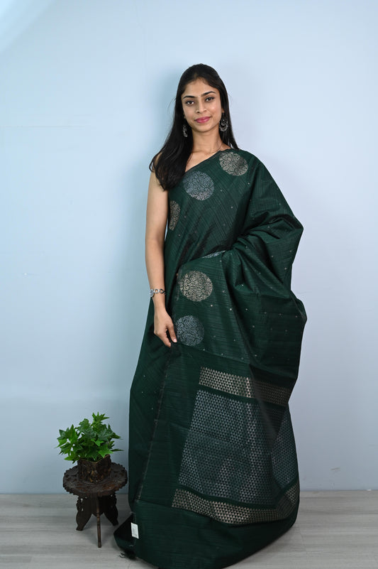 Jute Silk Saree