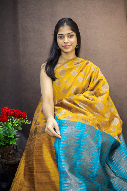 Jute Silk Saree