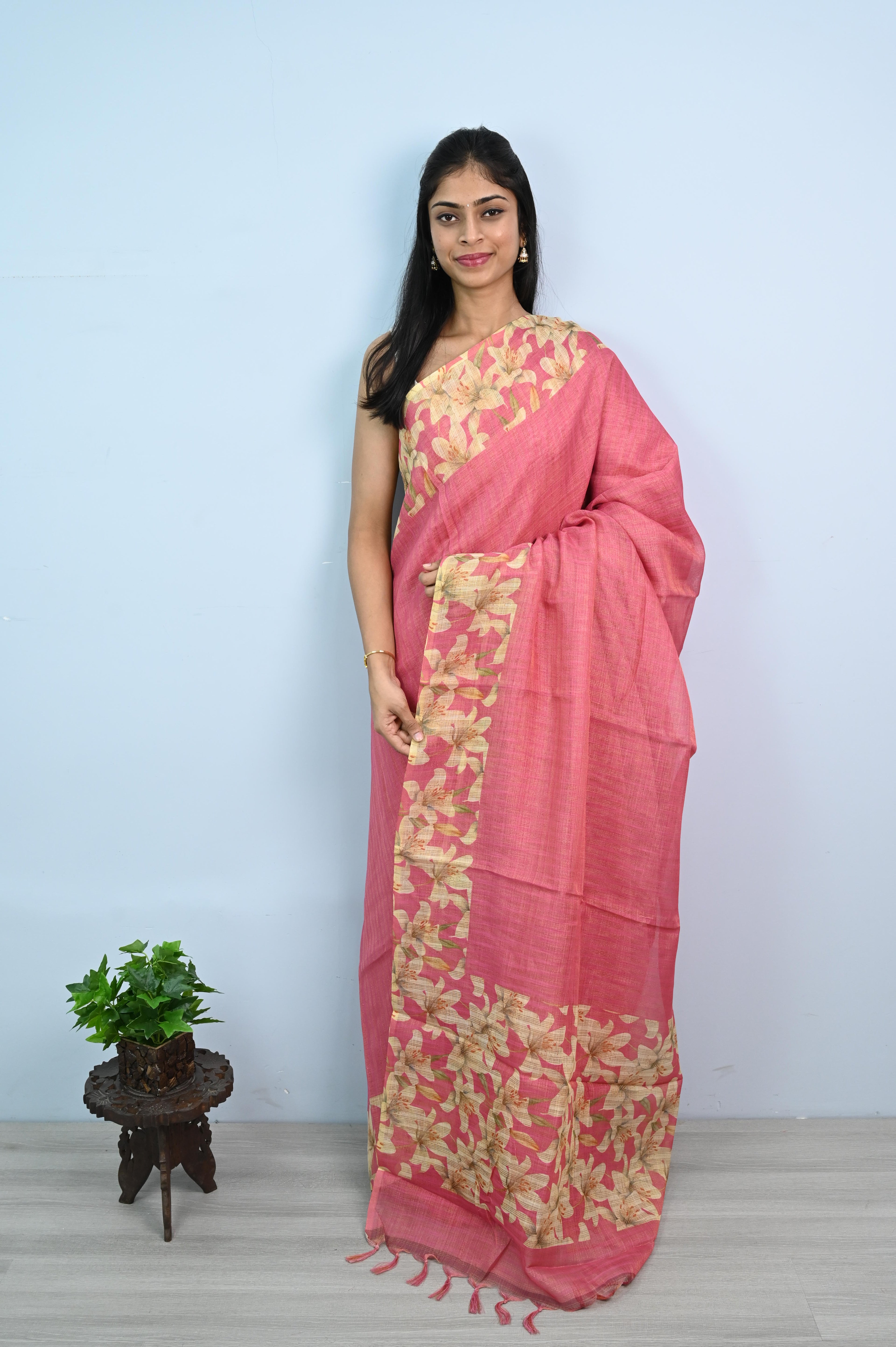 Khadi Tissue Saree