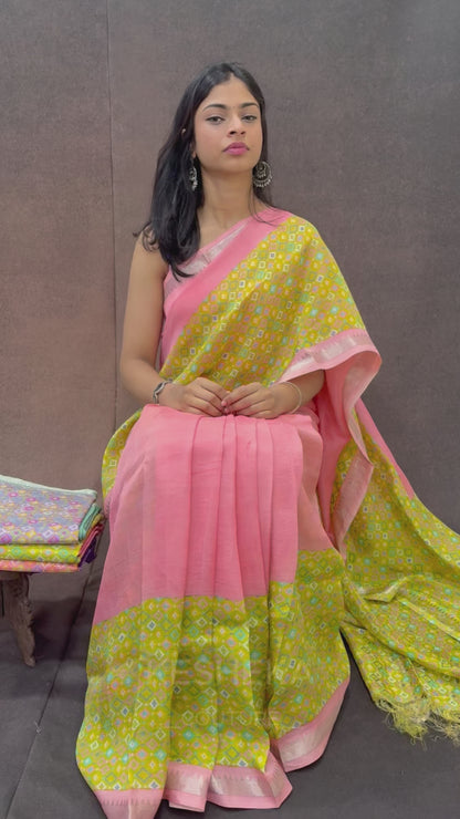 Pure Mangalagiri Silk