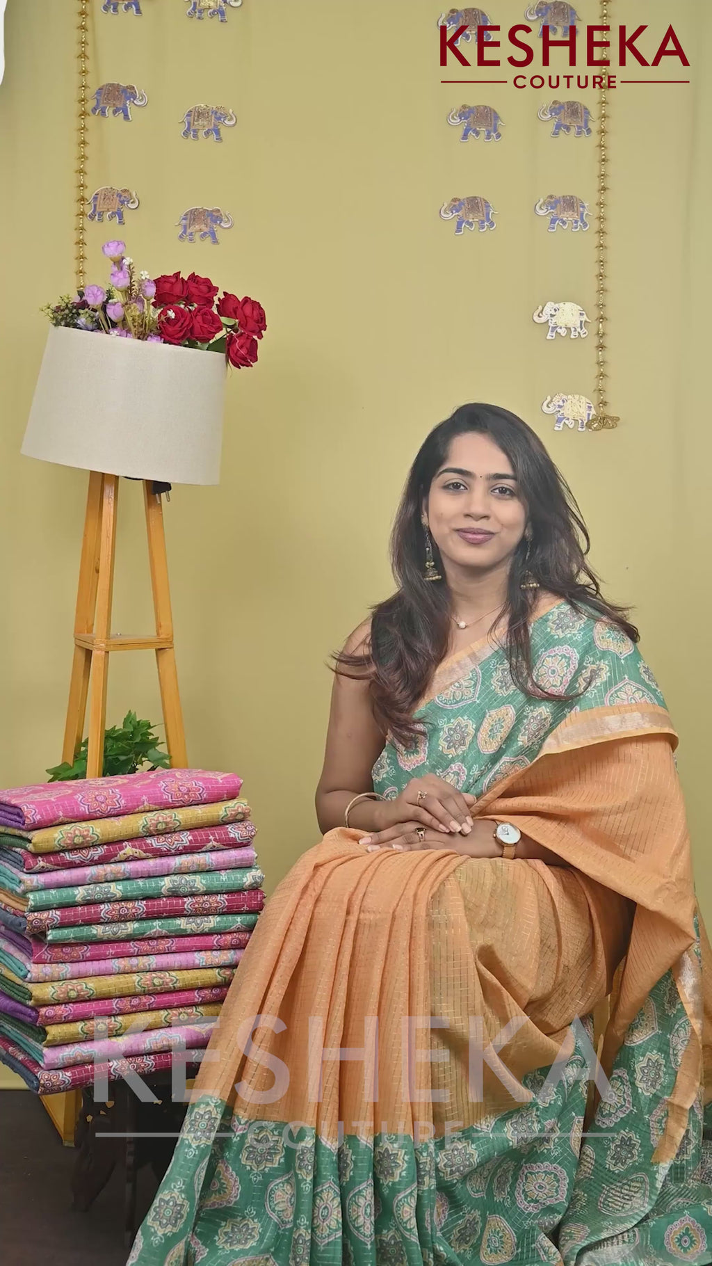 Semi Mangalagiri Silk Sarees