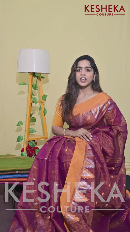 Tissue Chanderi Silk Saree