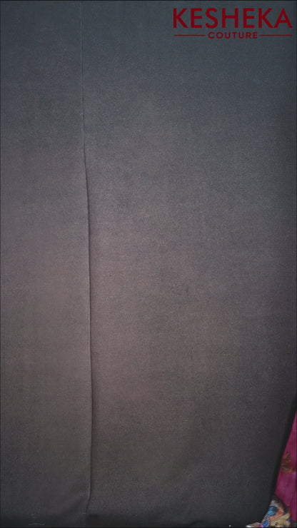 Kalamkari Tussar silk