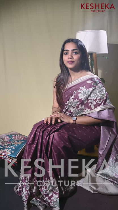 Semi Tussar Saree