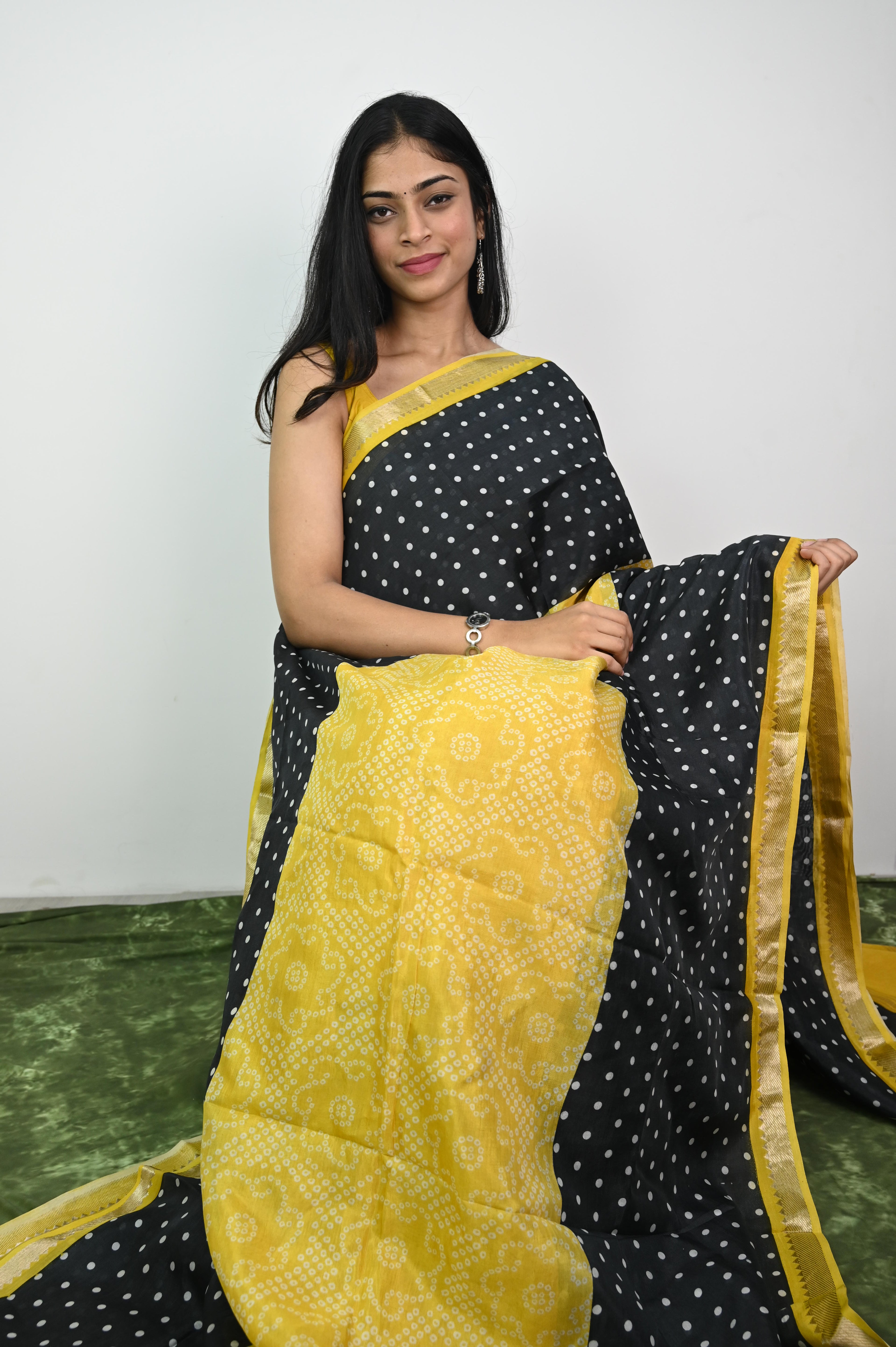 Pure Handloom Mangalagiri Silk Sarees